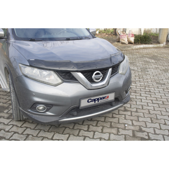 Дефлектор капоту (EuroCap) для Nissan X-trail T32 / Rogue 2014-2021 рр