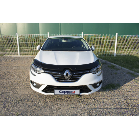 Дефлектор капоту (EuroCap) для Renault Megane IV 2016-2022 рр Дефлектор капоту (EuroCap) для Renault Megane IV 2016-2022 рр