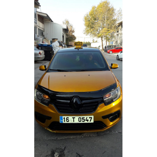Дефлектор капоту (EuroCap) для Renault Megane IV 2016-2022 рр Дефлектор капоту (EuroCap) для Renault Megane IV 2016-2022 рр
