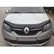 Дефлектор капоту (EuroCap) для Renault Logan II 2013-2022 рр