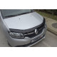 Дефлектор капоту (EuroCap) для Renault Logan II 2013-2022 рр