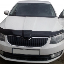 Дефлектор капота 2013-2017 (EuroCap) для Skoda Octavia III A7 рр