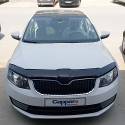 Дефлектор капота 2013-2017 (EuroCap) для Skoda Octavia III A7 рр