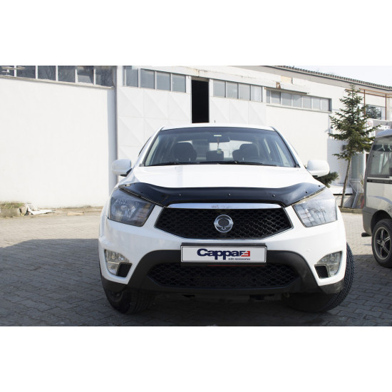 Дефлектор капота 2013-2024 (EuroCap) для SsangYong Korando