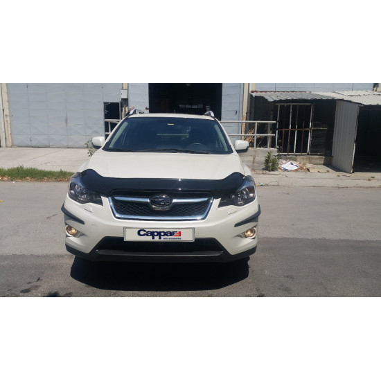 Дефлектор капоту (EuroCap) для Subaru XV 2011-2017 рр