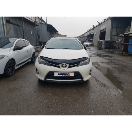 Дефлектор капоту (EuroCap) для Toyota Auris 2012-2018 рр