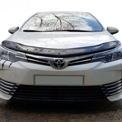 Дефлектор капоту (EuroCap) для Toyota Corolla 2013-2019 рр