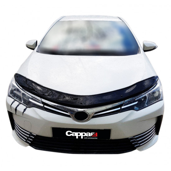 Дефлектор капоту (EuroCap) для Toyota Corolla 2013-2019 рр