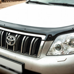 Дефлектор капота 2009-2013 (EuroCap) для Toyota Land Cruiser Prado 150