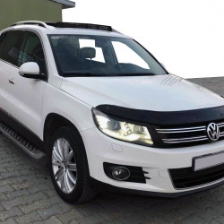 Дефлектор капоту (EuroCap) для Volkswagen Tiguan 2007-2016 рр