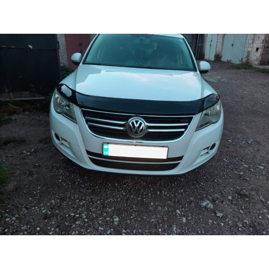 Дефлектор капоту (EuroCap) для Volkswagen Tiguan 2007-2016 рр