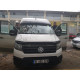 Козирьок на лобове скло (чорний глянець, 5мм) для Volkswagen Crafter 2017-2024 рр