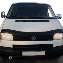 Дефлектор капоту (прямі фари) (EuroCap V1) для Volkswagen T4 Caravelle/Multivan