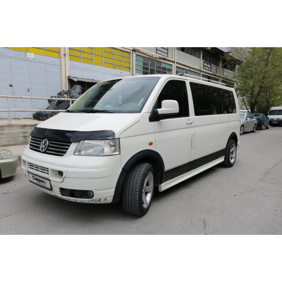 Дефлектор капоту (EuroCap) для Volkswagen T5 Multivan 2003-2010 рр