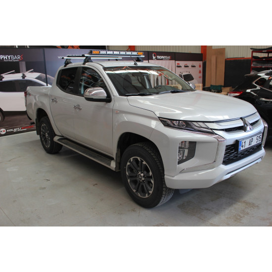 Перемички на гладку дах (2 шт, Asaf V4) для Fiat Fullback 2016-2024 рр