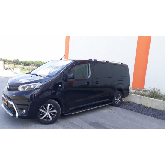 Рейлінги Skyport (сірі) XS база для Opel Vivaro 2019-2024 рр