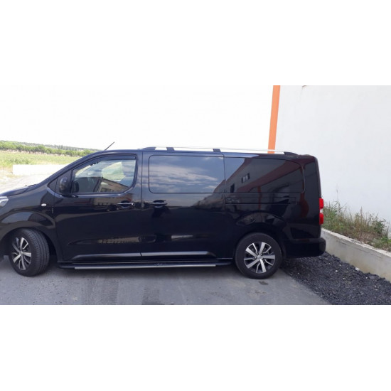 Рейлінги Skyport (сірі) XS база для Opel Vivaro 2019-2024 рр