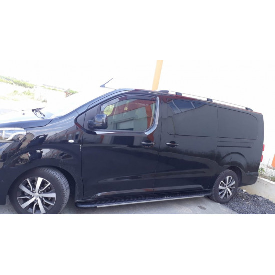 Рейлінги Skyport (сірі) XS база для Opel Vivaro 2019-2024 рр