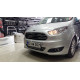 Накладки на противотуманки (2014-2018, 2 шт, нерж) Carmos - Турецька сталь для Ford Courier рр