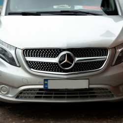 Передня решітка Diamond (для Vito W447) для Mercedes Vito / V-class W447 2014-2024 рр