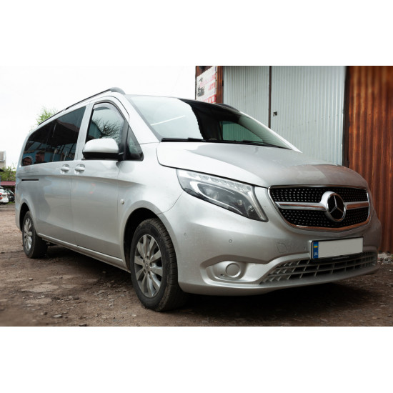 Передня решітка Diamond (для Vito W447) для Mercedes Vito / V-class W447 2014-2024 рр Передня решітка Diamond (для Vito W447) для Mercedes Vito / V-class W447 2014-2024 рр