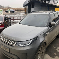 Оригінальні рейлінги (2 шт) чорні для Land Rover Discovery V