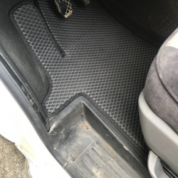 Килимки EVA (чорні, передні, для 2-20241) для Volkswagen T5 2010-2015 рр
