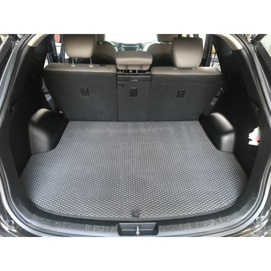 Килимок багажника (EVA, чорний) (5 місць) для Hyundai Santa Fe 3 2012-2018рр Килимок багажника (EVA, чорний) (5 місць) для Hyundai Santa Fe 3 2012-2018рр