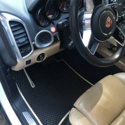 Килимки EVA (чорні) для Porsche Cayenne 2010-2017 рр