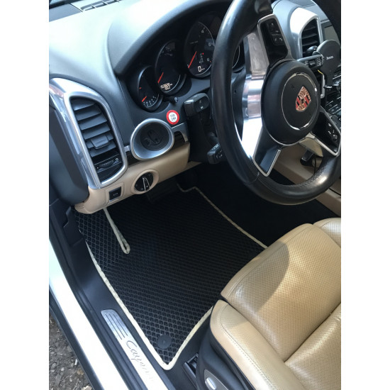 Килимки EVA (чорні) для Porsche Cayenne 2010-2017 рр Килимки EVA (чорні) для Porsche Cayenne 2010-2017 рр