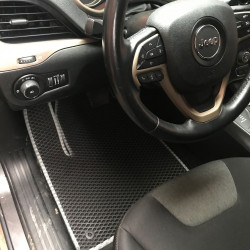Килимки EVA (чорні) для Jeep Cherokee KL 2013-2024 рр