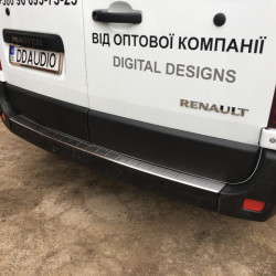 Накладка на задній бампер (нерж) для Nissan NV400 2010-2024 рр