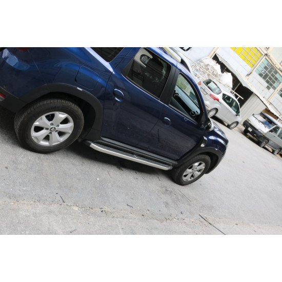Молдинги V1 (4 шт, ABS) EuroCap - Туреччина для Dacia Duster 2018-2024 рр Молдинги V1 (4 шт, ABS) EuroCap - Туреччина для Dacia Duster 2018-2024 рр