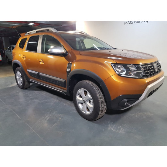 Молдинги V1 (4 шт, ABS) EuroCap - Туреччина для Dacia Duster 2018-2024 рр Молдинги V1 (4 шт, ABS) EuroCap - Туреччина для Dacia Duster 2018-2024 рр