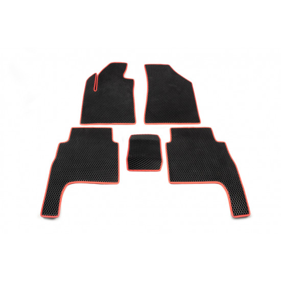 Килимки EVA (чорні) 2010-2012 для Hyundai Santa Fe 2 рр Килимки EVA (чорні) 2010-2012 для Hyundai Santa Fe 2 рр
