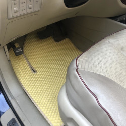 Килимки EVA (бежеві) 2006-2010 для Hyundai Santa Fe 2 рр