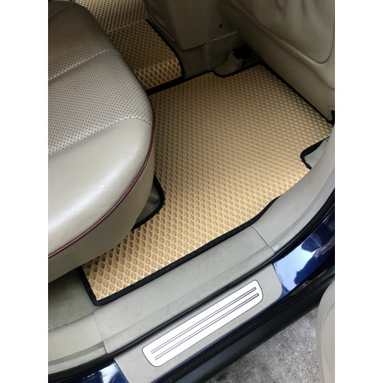 Килимки EVA (бежеві) 2006-2010 для Hyundai Santa Fe 2 рр Килимки EVA (бежеві) 2006-2010 для Hyundai Santa Fe 2 рр