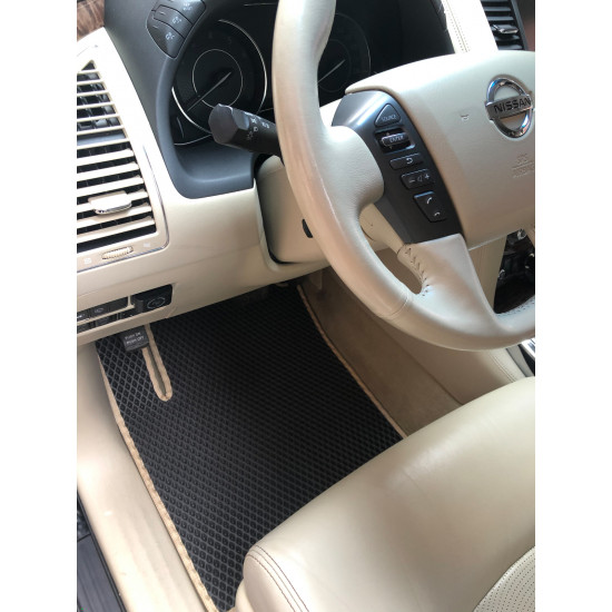 Килимки салону 3 ряди (EVA, чорний) для Nissan Patrol Y62 2010-2024 рр Килимки салону 3 ряди (EVA, чорний) для Nissan Patrol Y62 2010-2024 рр