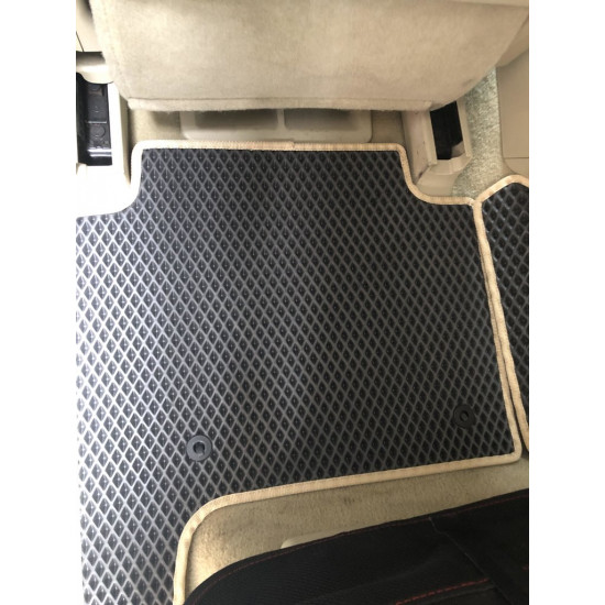 Килимки салону 3 ряди (EVA, чорний) для Nissan Patrol Y62 2010-2024 рр Килимки салону 3 ряди (EVA, чорний) для Nissan Patrol Y62 2010-2024 рр