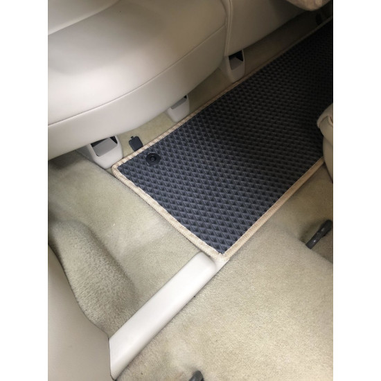 Килимки салону 3 ряди (EVA, чорний) для Nissan Patrol Y62 2010-2024 рр Килимки салону 3 ряди (EVA, чорний) для Nissan Patrol Y62 2010-2024 рр