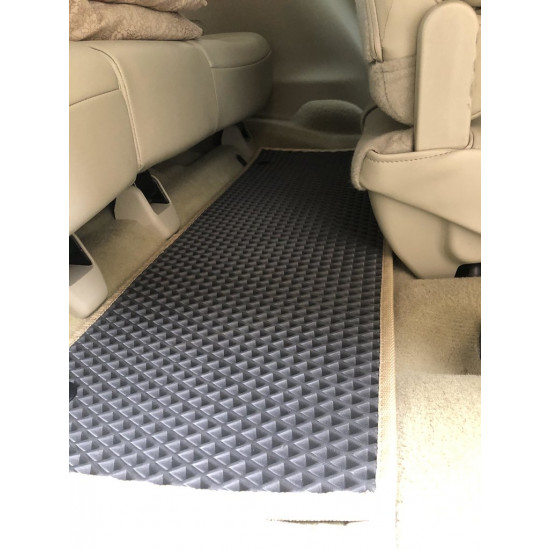 Килимки салону 3 ряди (EVA, чорний) для Nissan Patrol Y62 2010-2024 рр Килимки салону 3 ряди (EVA, чорний) для Nissan Patrol Y62 2010-2024 рр