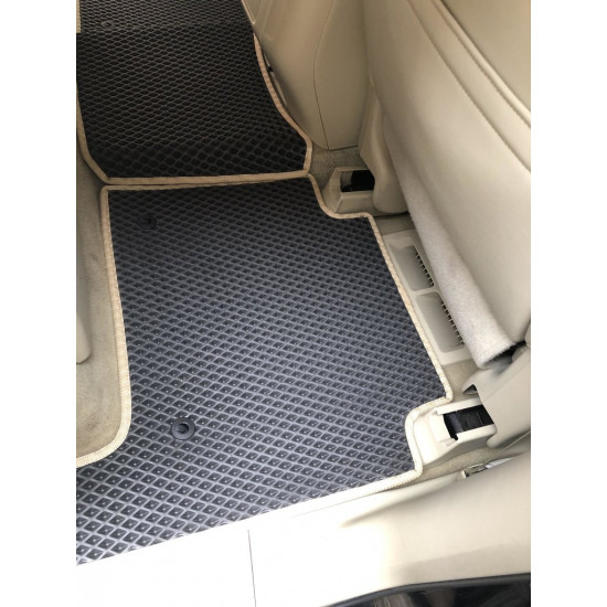 Килимки салону 3 ряди (EVA, чорний) для Nissan Patrol Y62 2010-2024 рр Килимки салону 3 ряди (EVA, чорний) для Nissan Patrol Y62 2010-2024 рр