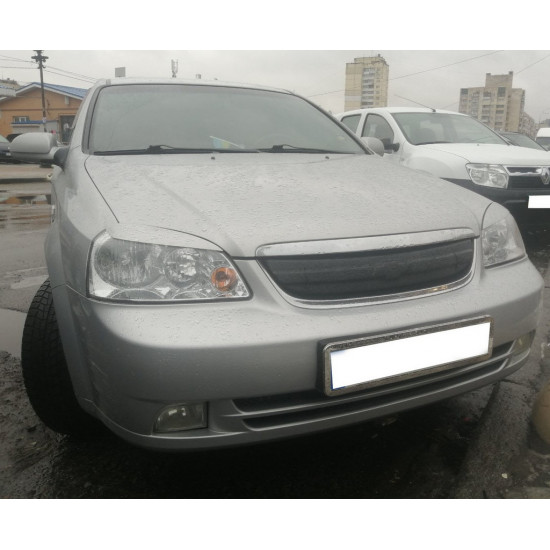 Зимова решітка (верхня) матова для Chevrolet Lacetti