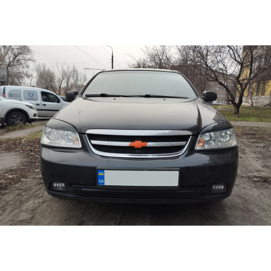 Зимова решітка (нижня) матова для Chevrolet Lacetti