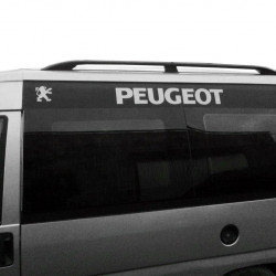 Рейлінги чорні Стандартна база, пластикові ніжки для Peugeot Expert 1996-2007 років