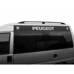 Рейлінги чорні Стандартна база, пластикові ніжки для Peugeot Expert 1996-2007 років
