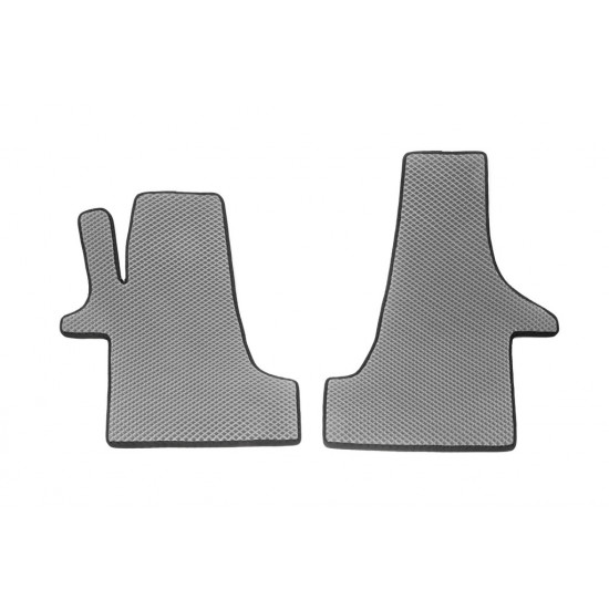 Килимки EVA (сірі, передні, для 2 -2024 1) для Volkswagen T5 2010-2015 рр Килимки EVA (сірі, передні, для 2 -2024 1) для Volkswagen T5 2010-2015 рр