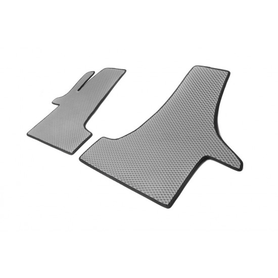Килимки EVA (сірі, передні, для 2 -2024 1) для Volkswagen T5 2010-2015 рр Килимки EVA (сірі, передні, для 2 -2024 1) для Volkswagen T5 2010-2015 рр