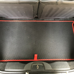 Килимок багажника 500 (EVA, чорний) для Fiat 500/500L