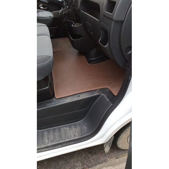 Килимки EVA (цегляні) для Opel Movano 2010-2021 рр Килимки EVA (цегляні) для Opel Movano 2010-2021 рр